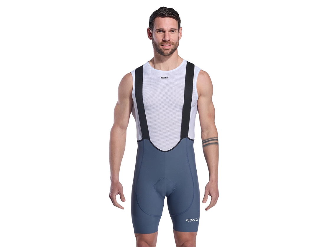 EKOI 3D GEL EVO ビブショーツ ブルー Mサイズ 商品詳細 自転車 | ULTIMATE CROSS Bib Shorts）（EKOI｜自転車ライフ