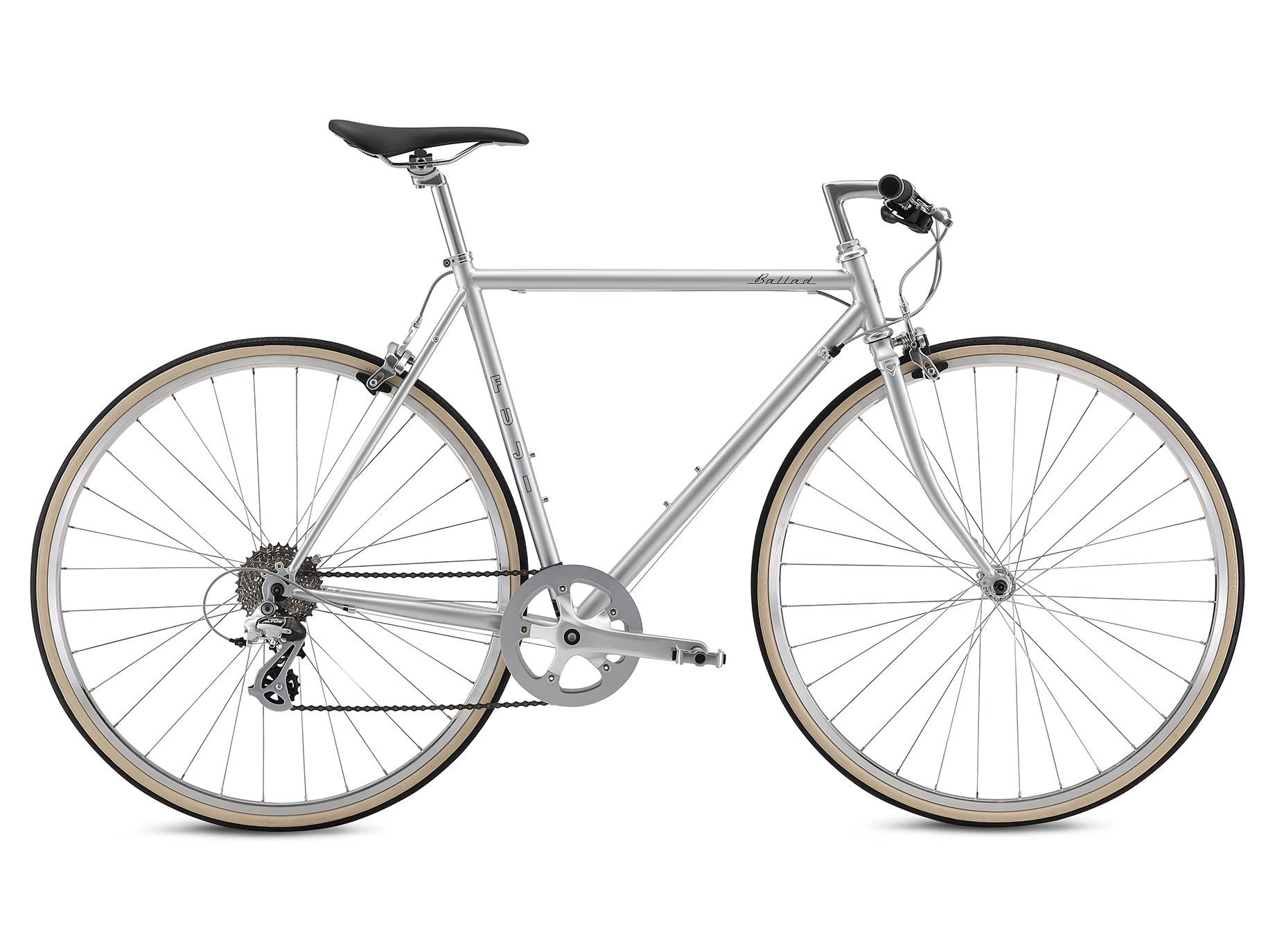 Fuji Ballad 49 状態◎【引取限定:東京都中央区】 FUJI ( フジ ) クロスバイク BALLAD ( バラッド ) アイボリー 49